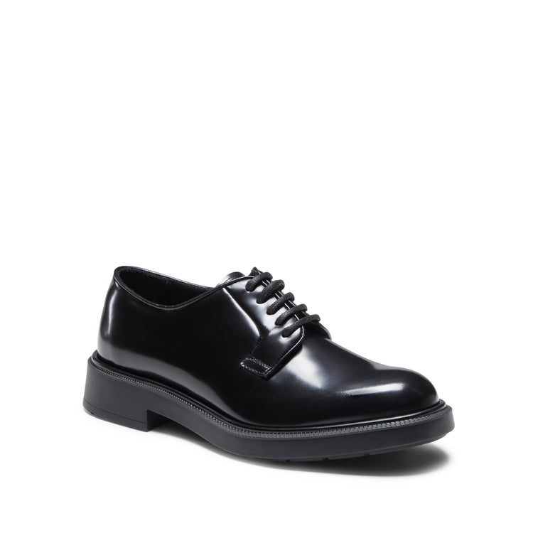 Women's leather Derby lace-up