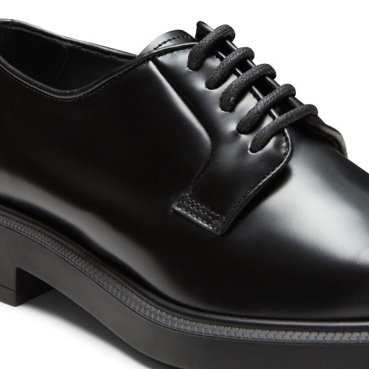 Women's leather Derby lace-up