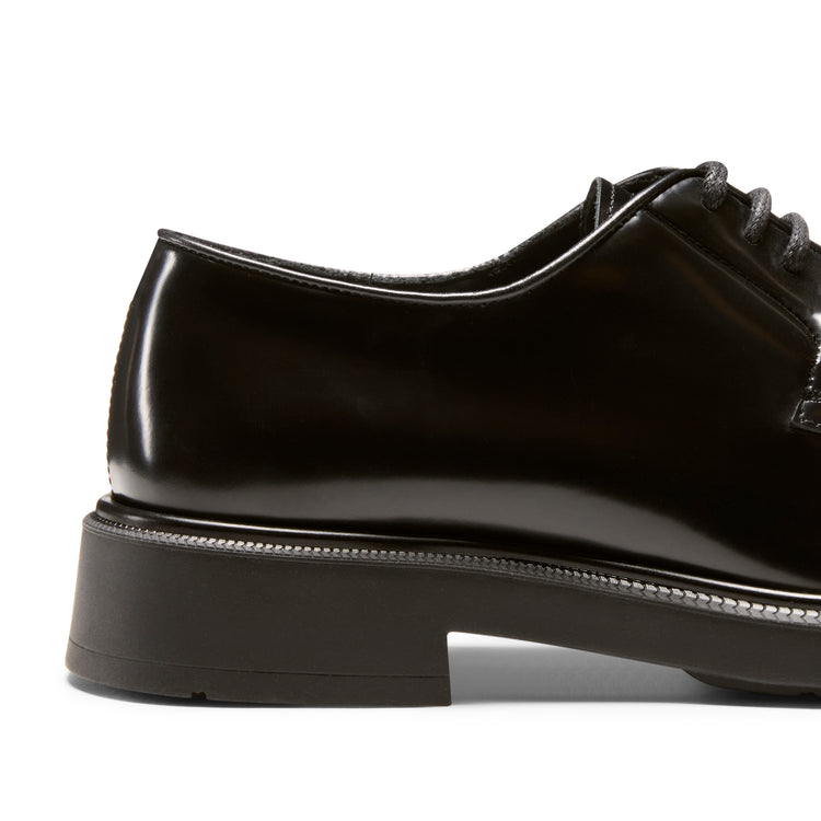 Women's leather Derby lace-up