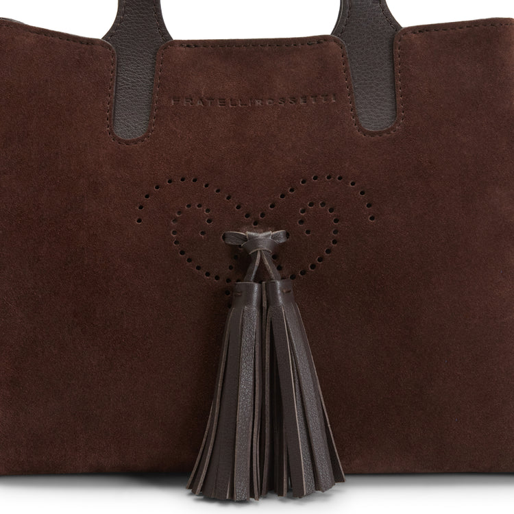 Hobo Tote Bag in suede