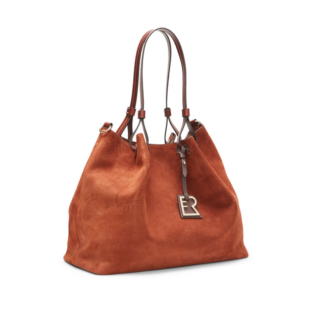 Royal Tote bag in suede