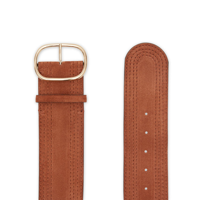 Cintura da donna in suede