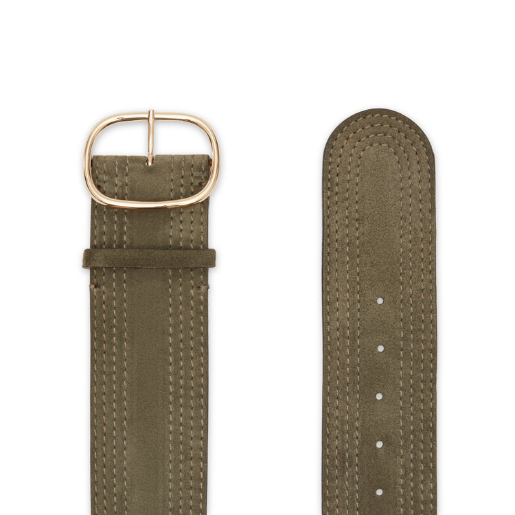 Cintura da donna in suede