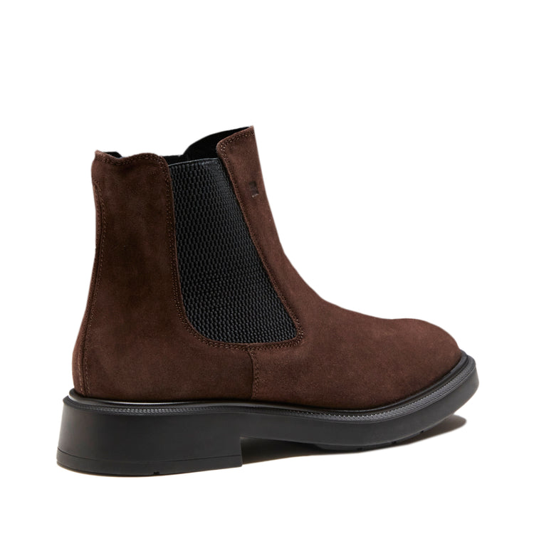 Bottines en daim pour femme