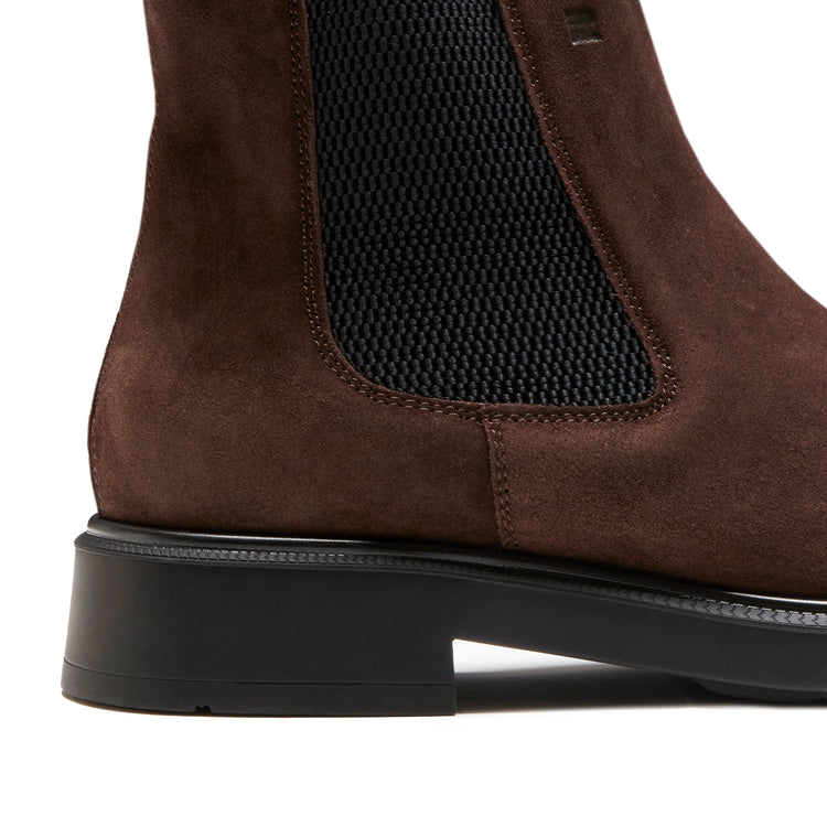 Bottines en daim pour femme