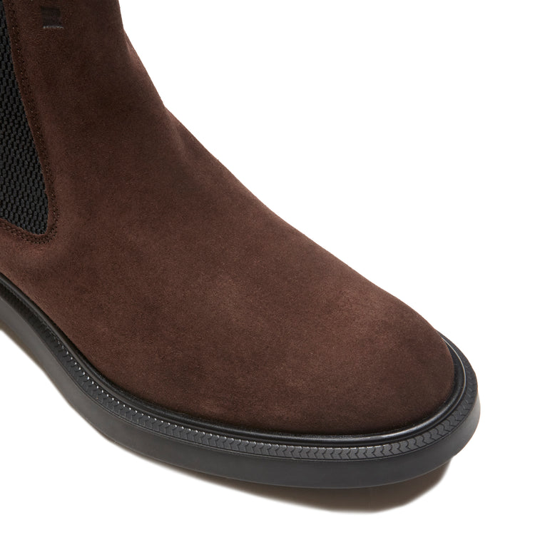 Bottines en daim pour femme