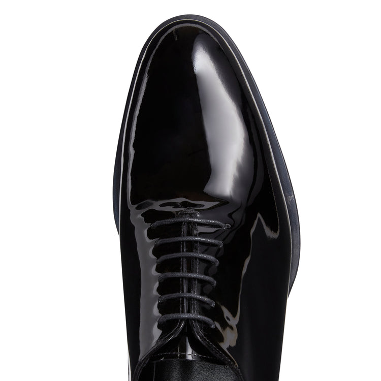 Francesina Richelieu in vernice da uomo