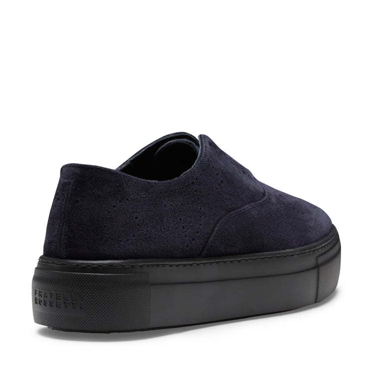 Women’s navy blue suede Hobo Sport sneaker