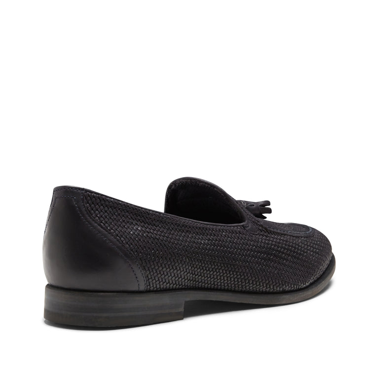 Mocassino Brera in pelle intrecciata da uomo