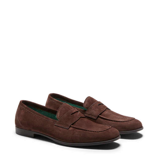 Mocassino Yacht in suede da uomo