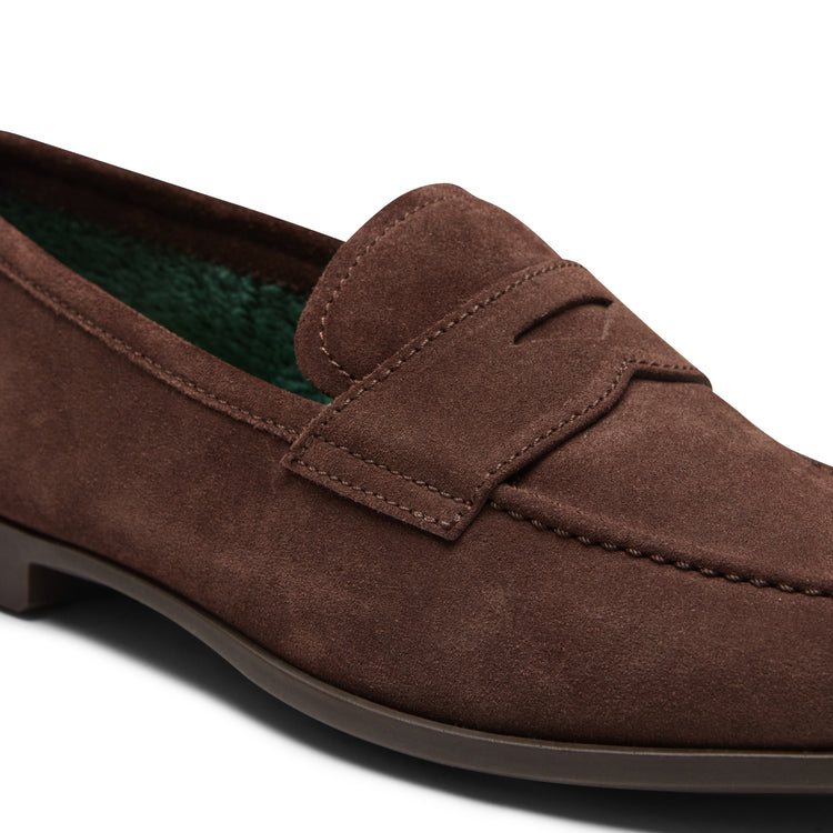 Mocasín Yacht de ante para hombre