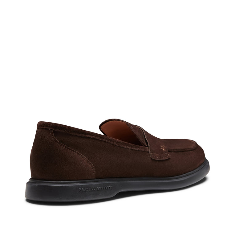 Damenloafer aus Veloursleder