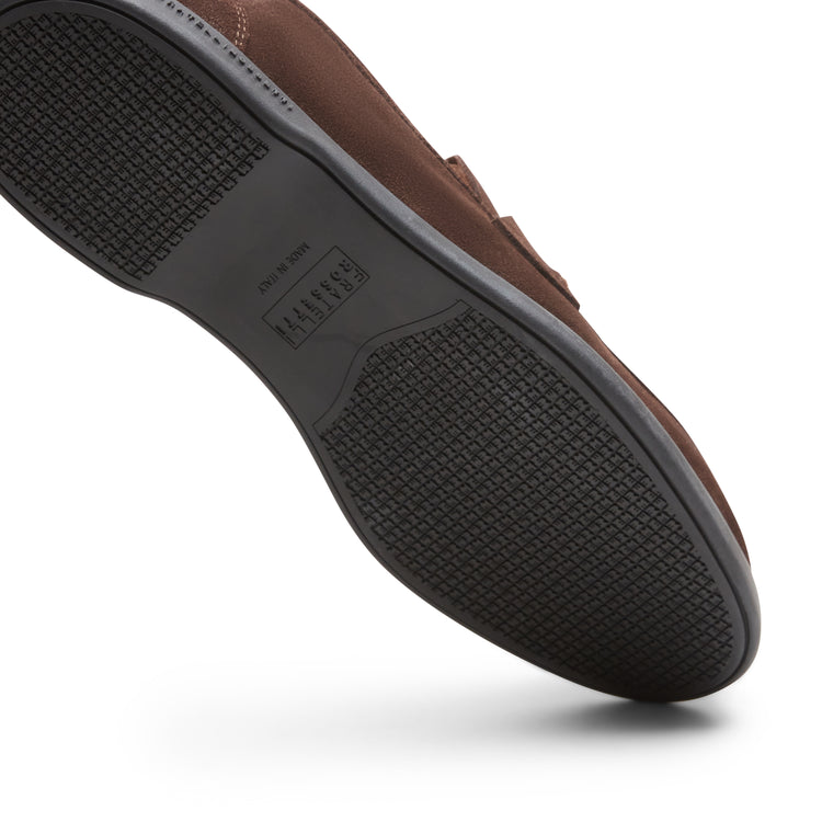 Damenloafer aus Veloursleder