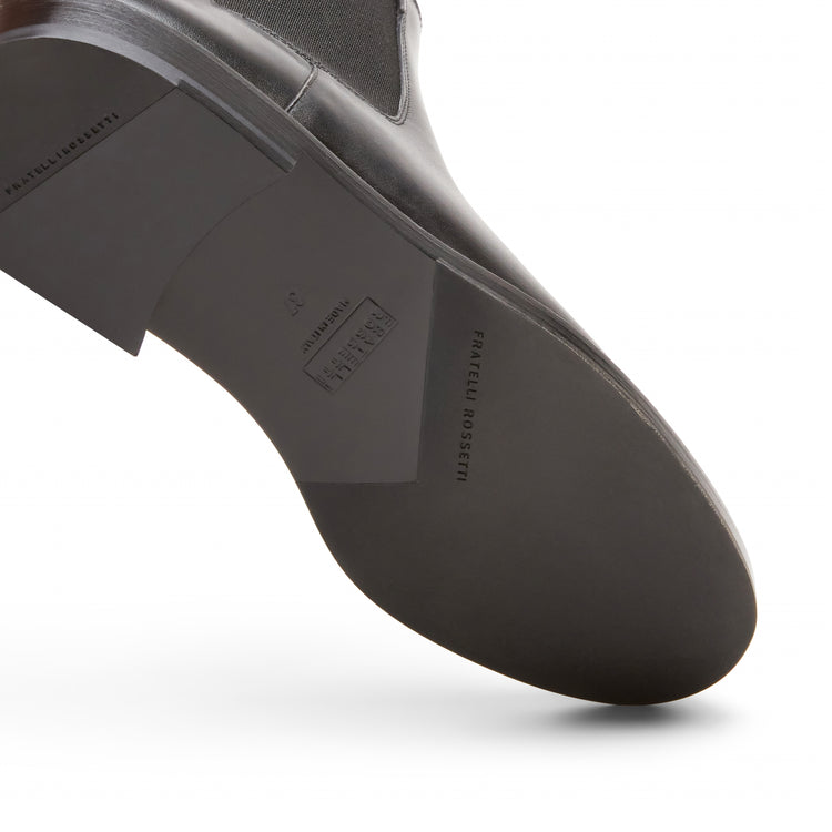 Bottines Beatles en cuir pour femme