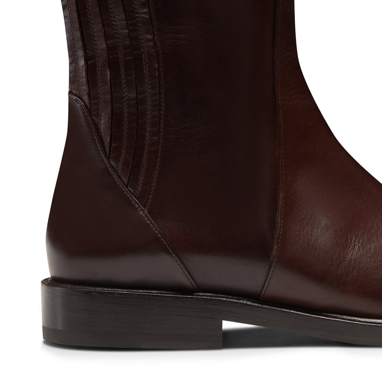 Damenstiefel aus Leder