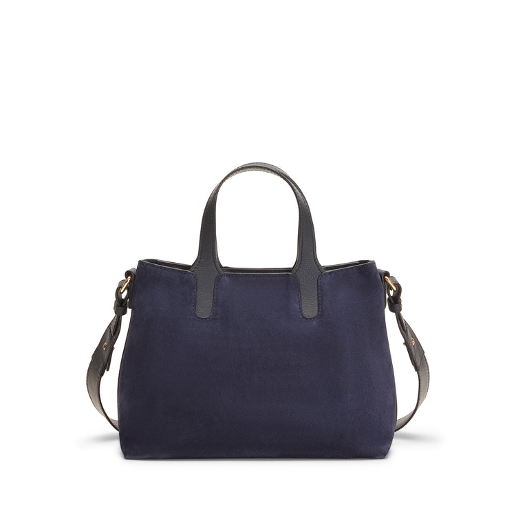 Small suede Hobo tote bag
