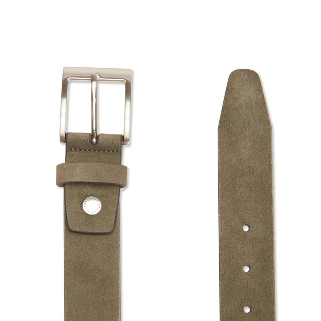 Cintura da uomo in suede