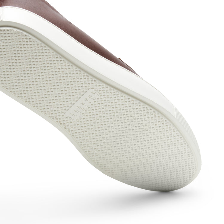 Mocassino in pelle intrecciata da uomo