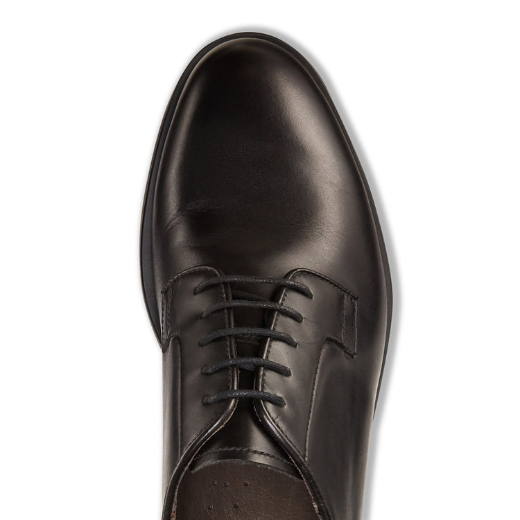 Men's leather lace-up Derby shoe