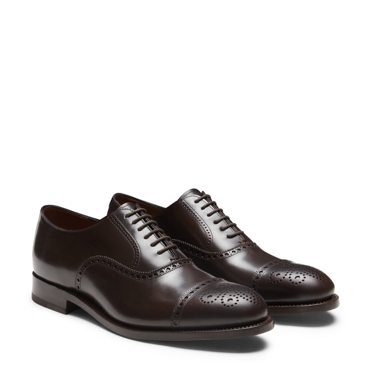 Men's leather brogue Oxford Shoe