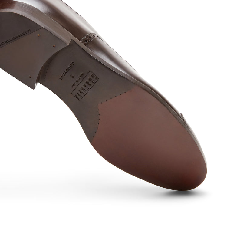 Men's leather brogue Oxford Shoe