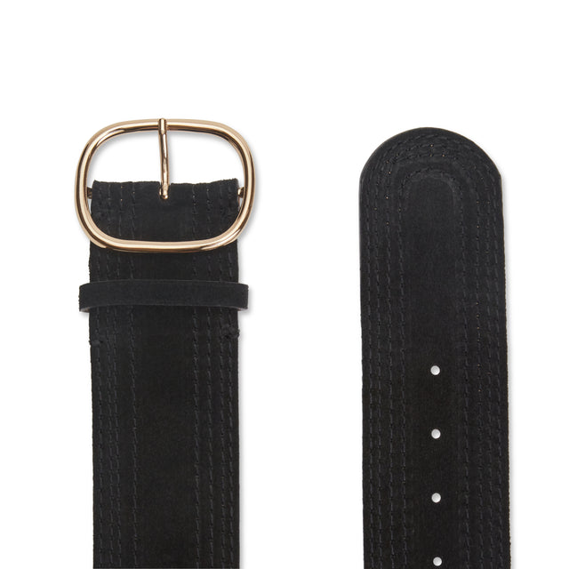 Cintura da donna in suede