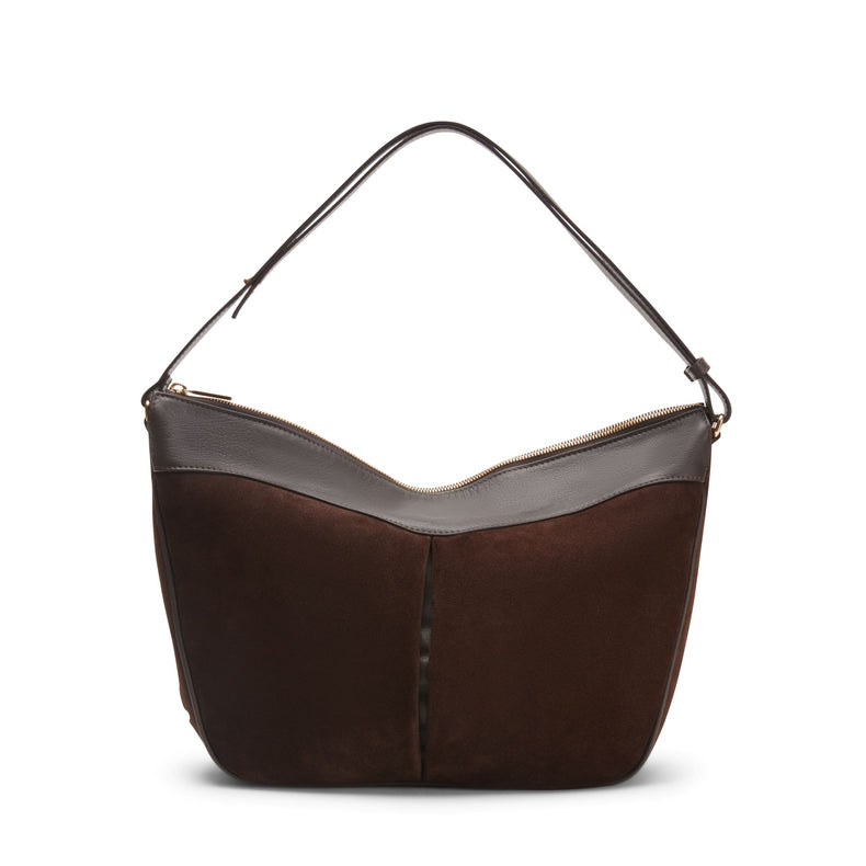 Sac épaule Claire en daim