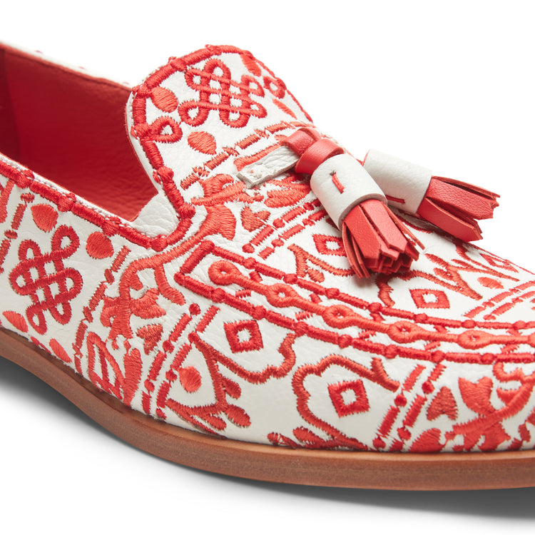 Mocassino Brera ricamato da donna