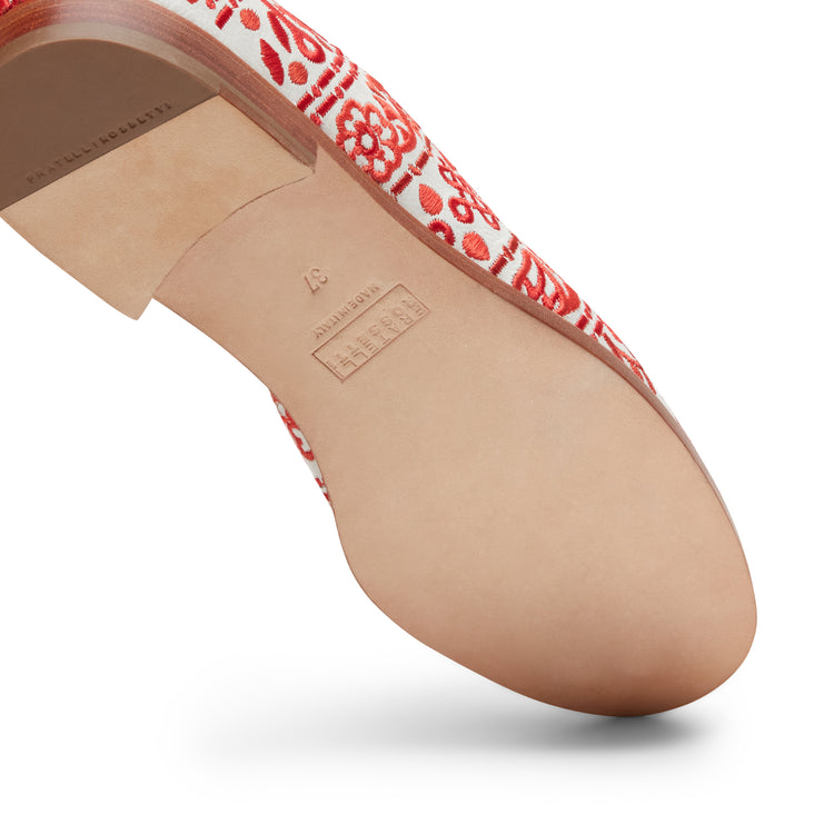 Mocassino Brera ricamato da donna