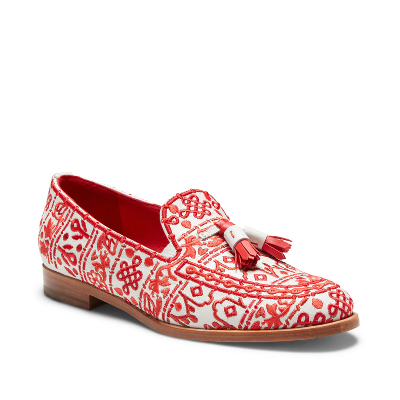 Mocassino Brera ricamato da donna