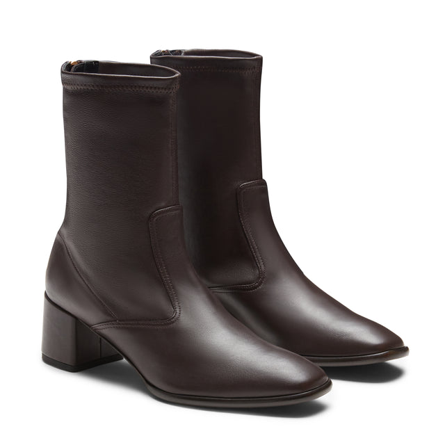 Botines de piel para mujer