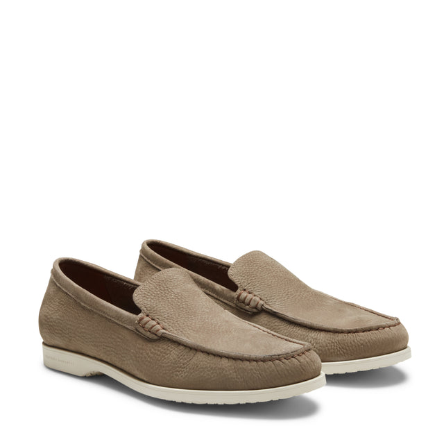 Mocassino tubolare in suede