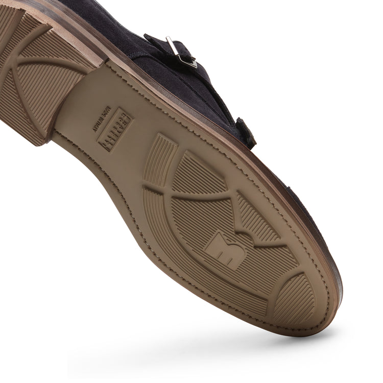 Men’s double buckle Derby shoe