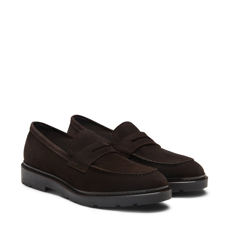 Mocassino in suede