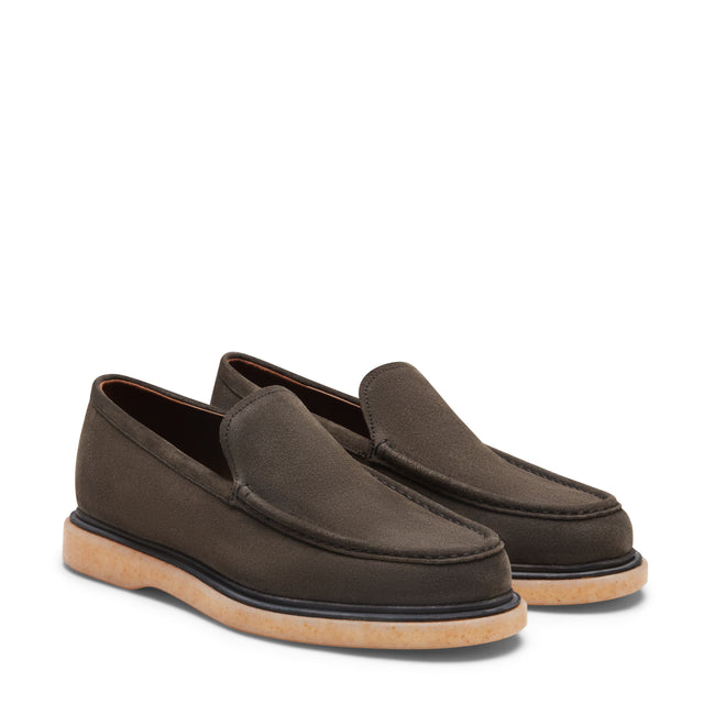 Herrenloafer aus Veloursleder