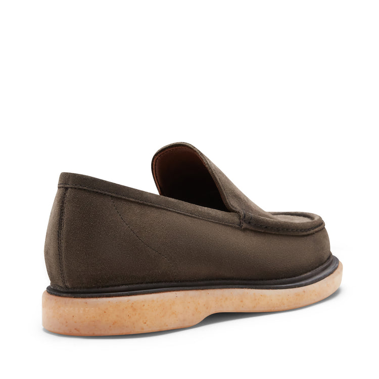 Mocassino in suede da uomo