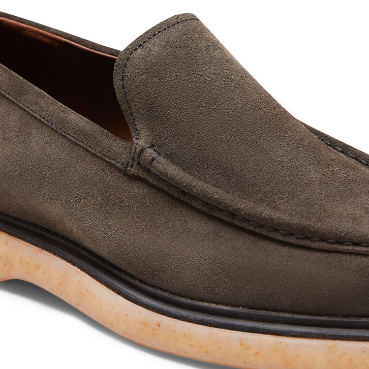Mocassino in suede da uomo