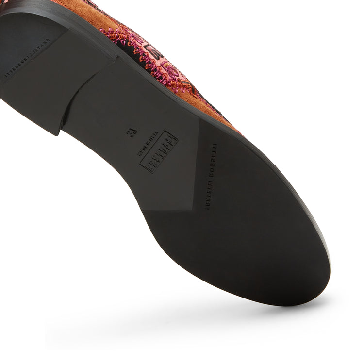 Brera Special Embroidery Wildleder-Mokassin für Damen