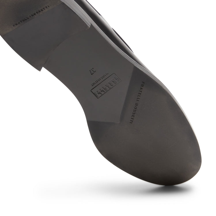 Women’s two-tone leather Brera Cut loafer