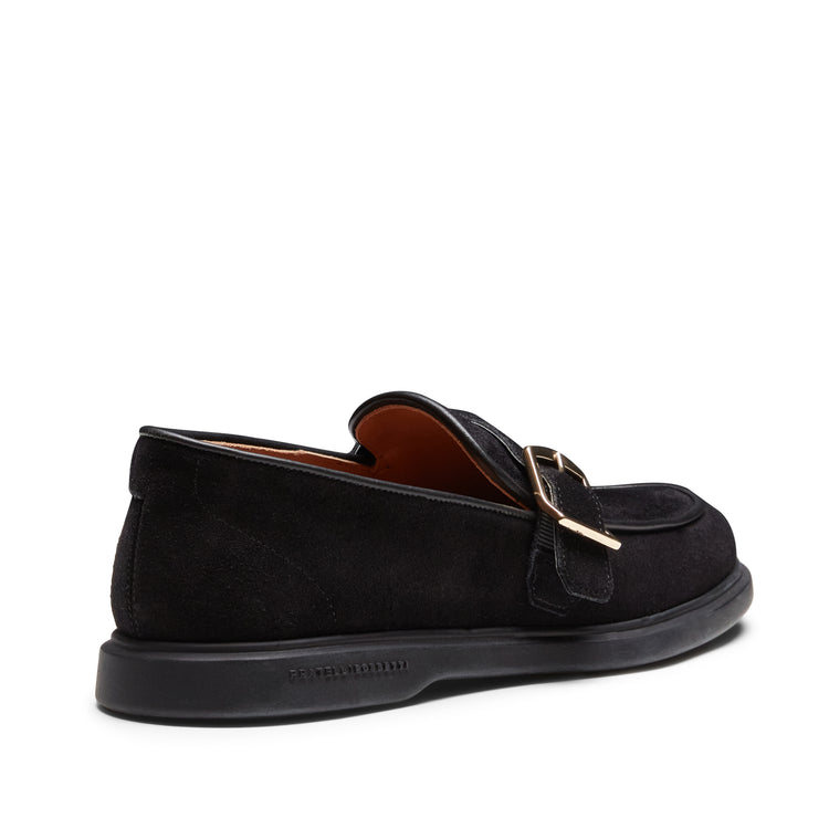 Damenloafer aus Veloursleder