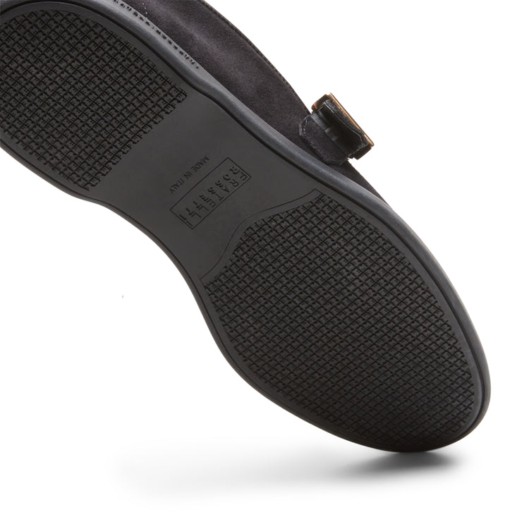 Damenloafer aus Veloursleder