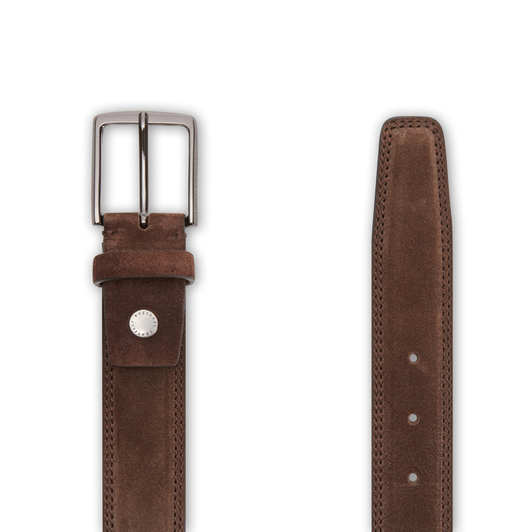 Cintura da uomo in suede