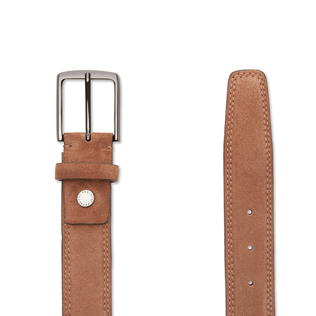 Cintura da uomo in suede