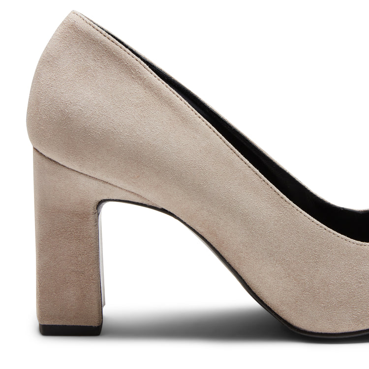 Pumps aus Veloursleder