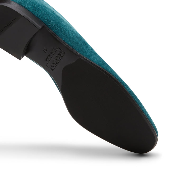 Women's suede slippers