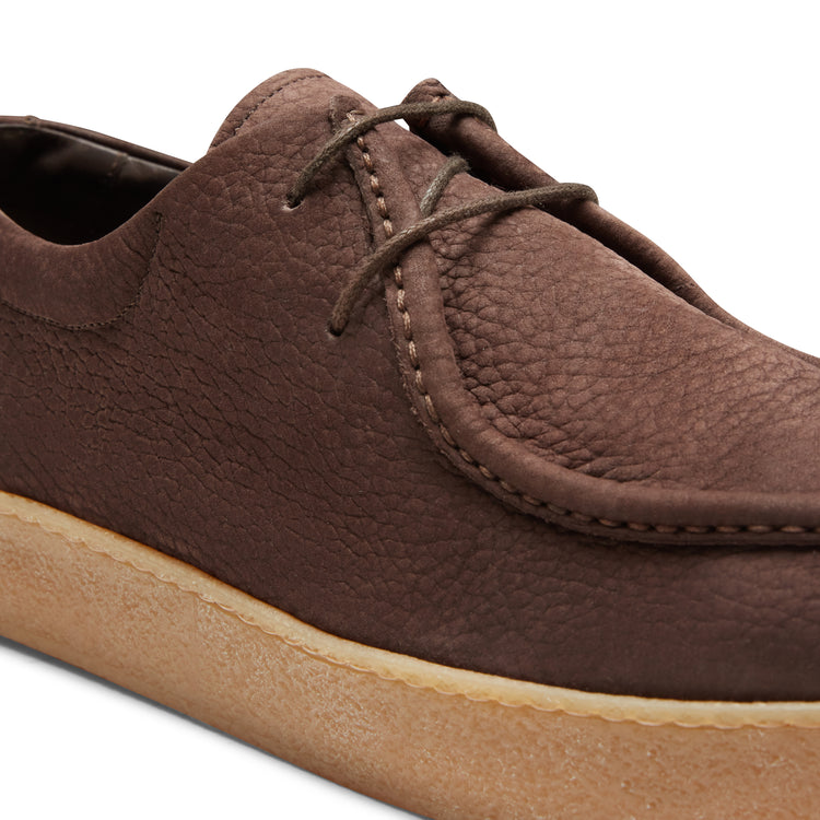 Nubuck lace-up shoe 