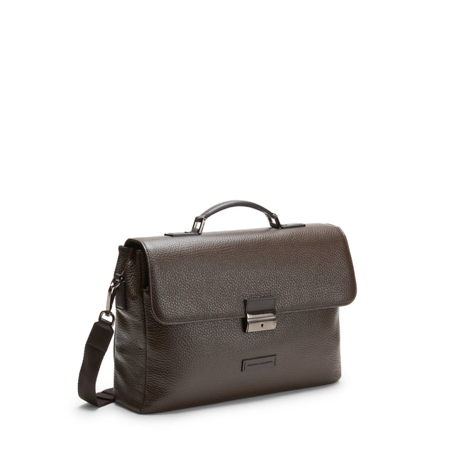 Cartella business in pelle da uomo