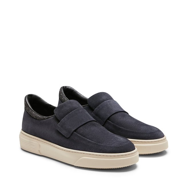 Sneaker in suede da uomo