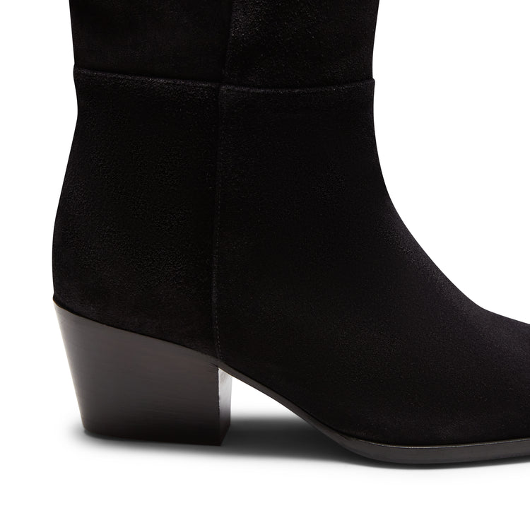 Stiefel aus Veloursleder 