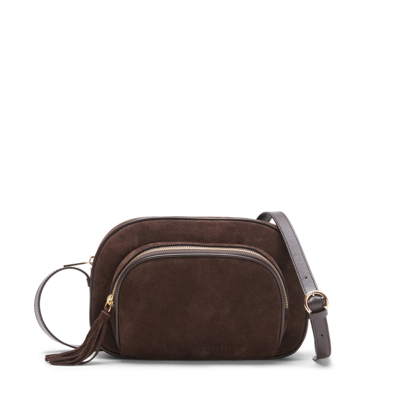 Sac bandoulière Brera en daim